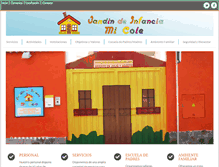 Tablet Screenshot of jardindeinfanciamicole.com